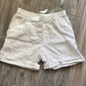 Women's Casual White Shorts